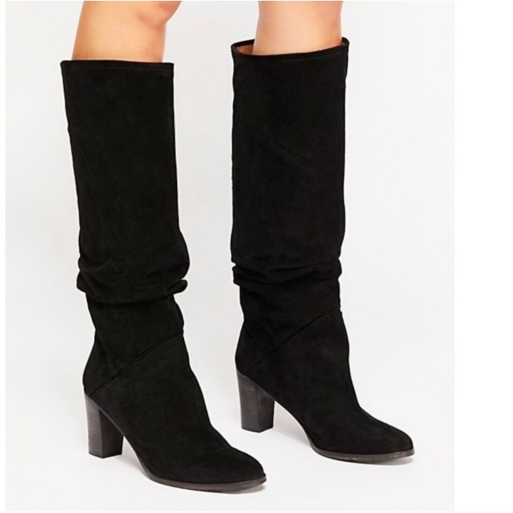 Free People Distressed Slouchy Boots NWOT